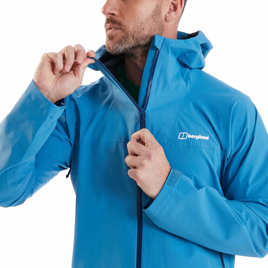 Berghaus Kember Vented Shell Waterproof Jacket, S Vallarta Blue