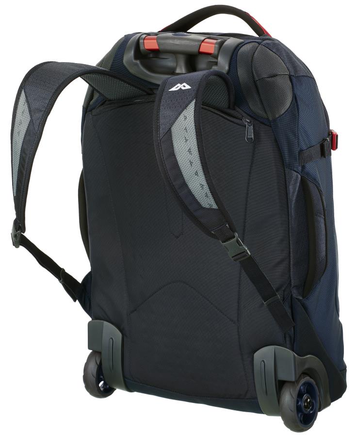Kathmandu Hybrid Trolley V2 Wheeled Bag/Suitcase, 32L Midnight Navy