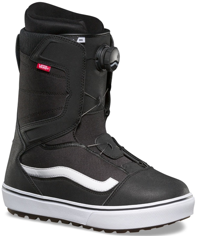 Vans Aura OG Men's Snowboard Boots, UK 8 Black/White 2019