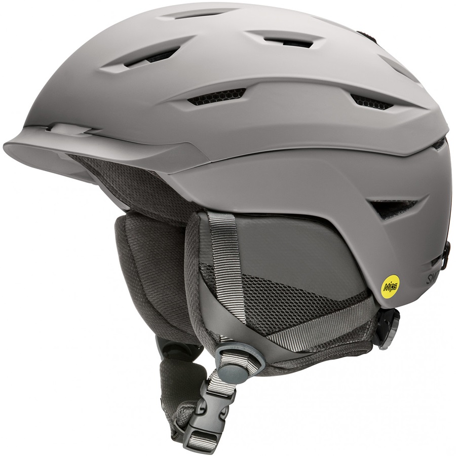 Smith Adult Unisex Level Mips Snowboard/Ski Helmet, S Matte Cloud Grey