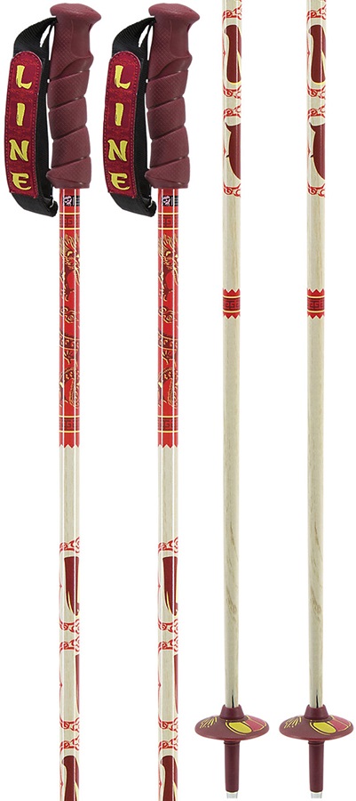 LINE Chopstick Pair Of Ski Poles, 100cm