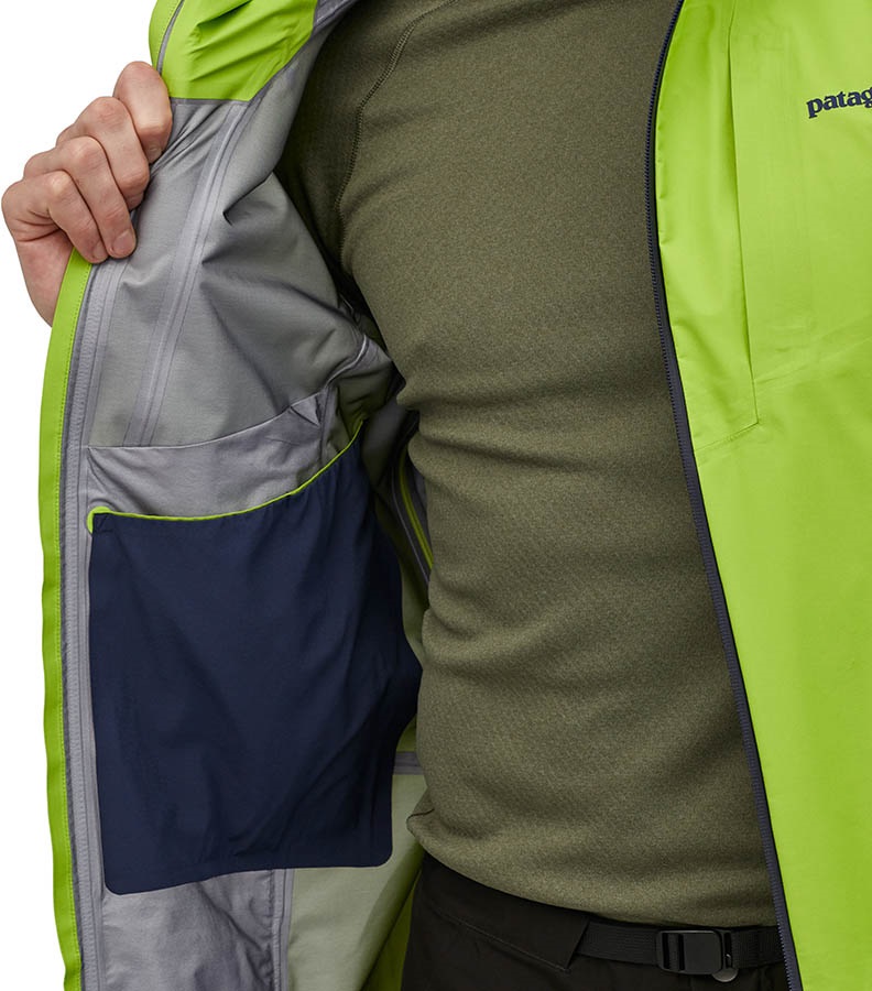 Patagonia Men's Ascensionist Gore-Tex Waterproof Shell Jacket , Xl Green