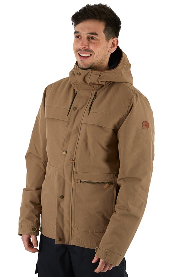 Quiksilver Canyon Insulated Jacket, M Caribou