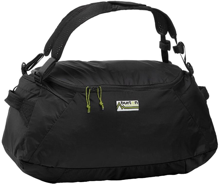 black burton travel bag