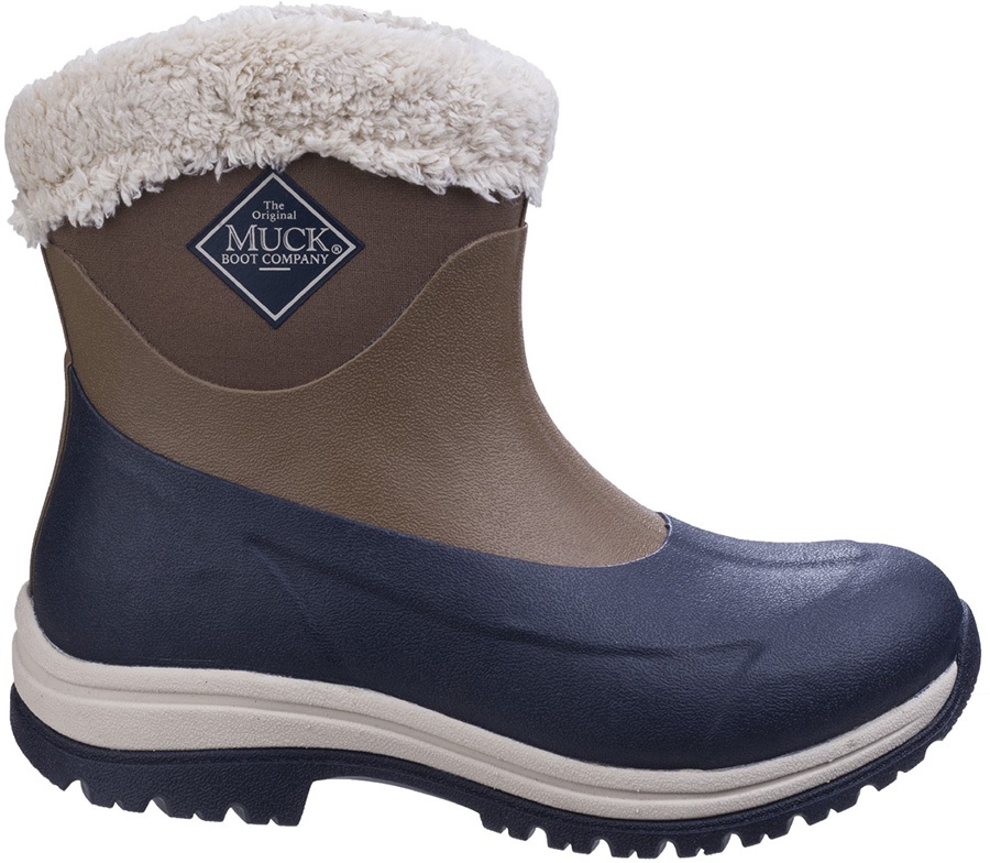 Muck Boot Arctic Apres Women's Winter Boots, UK 4 Otter/Navy