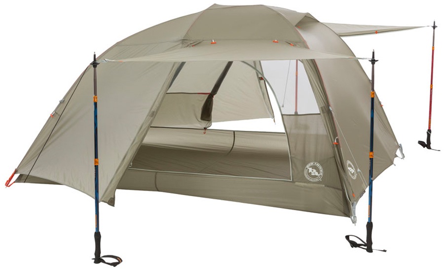 Big Agnes Copper Spur HV UL3 Ultralight Backpacking Tent, Olive