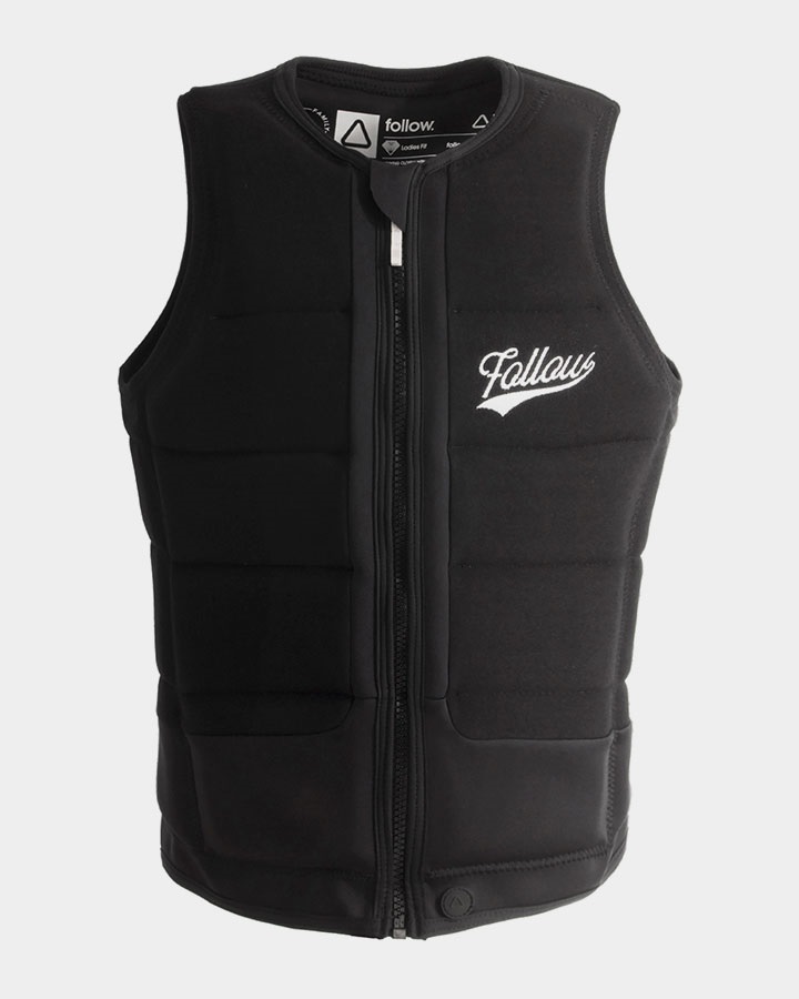Follow Stow Ladies' Wakeboard Impact Vest, L Black 2020