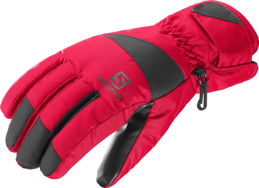 Pronounce Employer Mountaineer Salomon Force Ski/Snowboard Gloves, L Cherry/Black