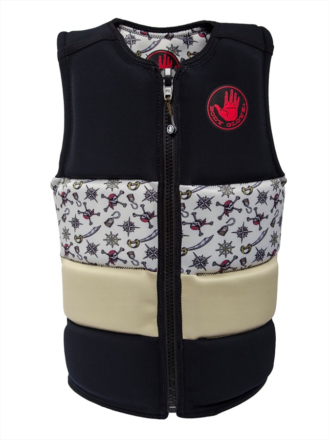Body Glove Comp Wakeboard Impact Vest, M Black Tan 2018