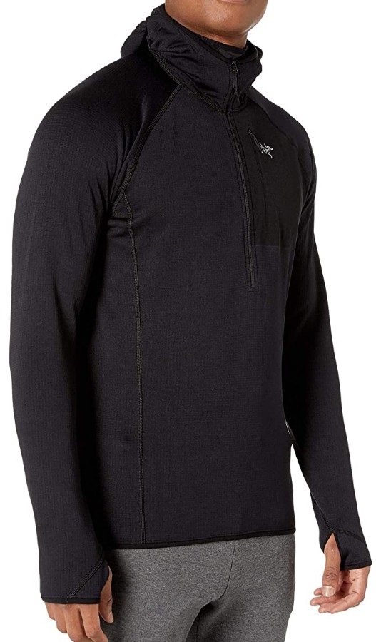 delta mx half zip hoodie