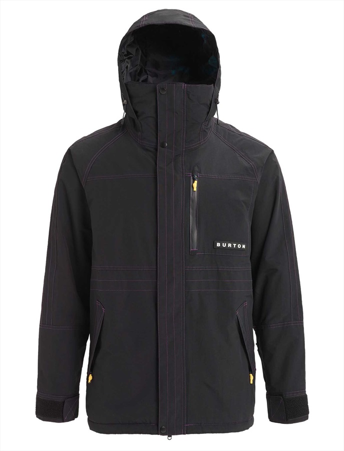 Burton Retro Ski/Snowboard Jacket, S True Black