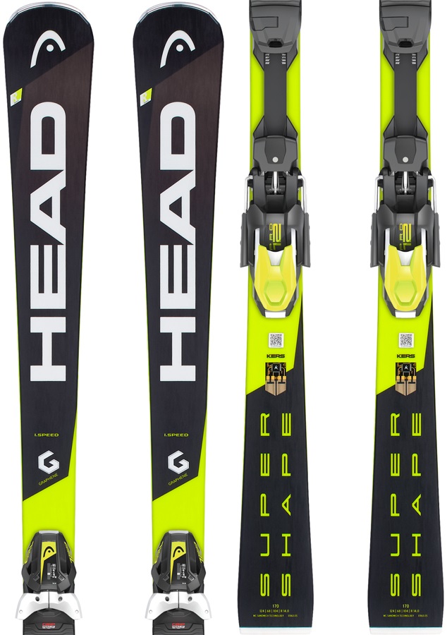 HEAD Supershape i.SPEED SW mit PRD 12 GW Bindung Race Carver Ski Collection 2019 