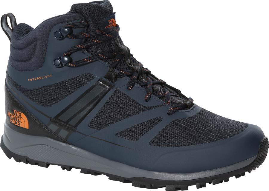 The North Face Litewave Mid Futurelight Hiking Boots, UK 13 Navy