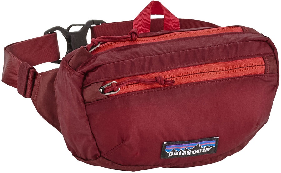 Patagonia LW Travel Mini Hip Pack Bum Bag, 1L Oxide Red