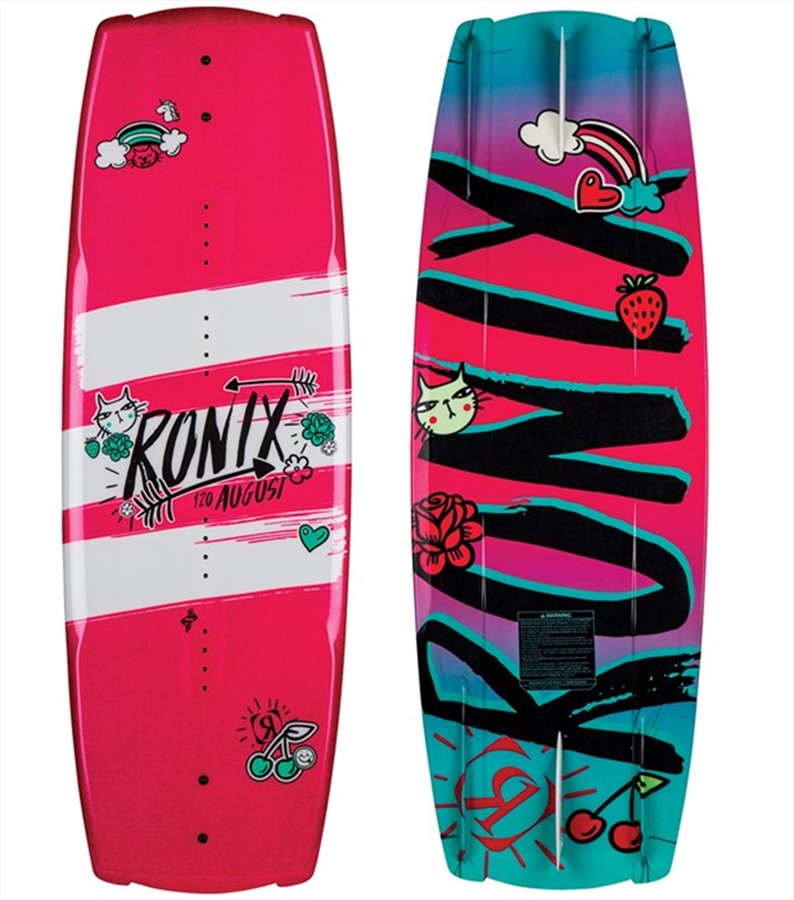 Ronix August Kids Boat Wakeboard, 120 Pink 2019