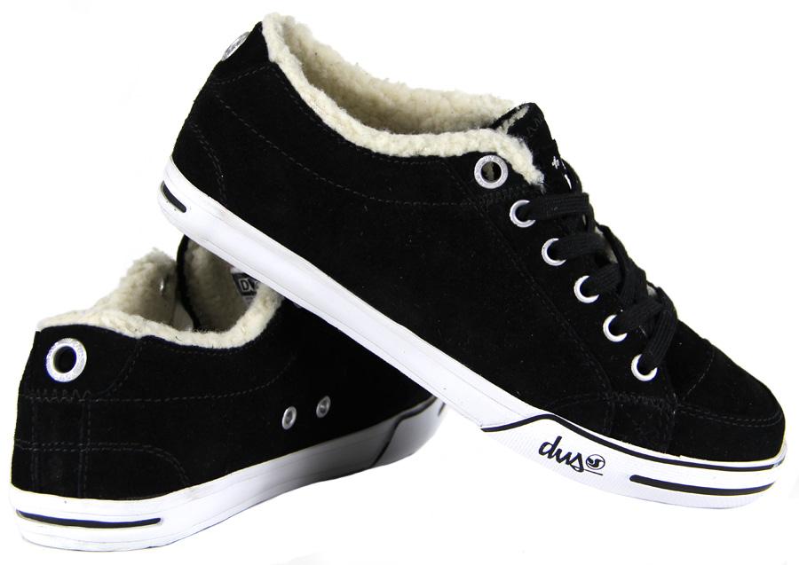DVS Girls Winter Skate Shoes, FARAH UK 4.5, Black