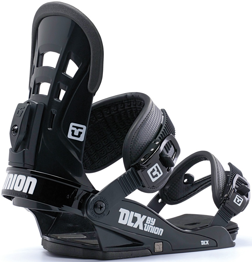 Union DLX Snowboard Bindings, L/XL, Black, 2014
