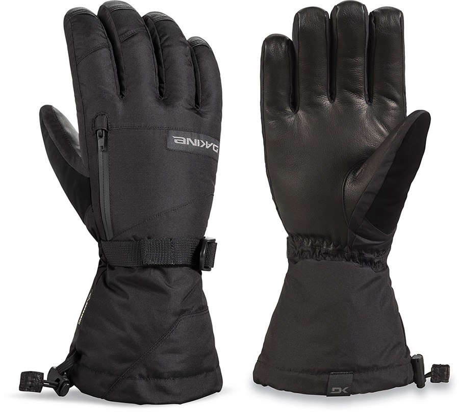 Dakine Leather Titan Gore-Tex Snowboard/Ski Gloves S Black