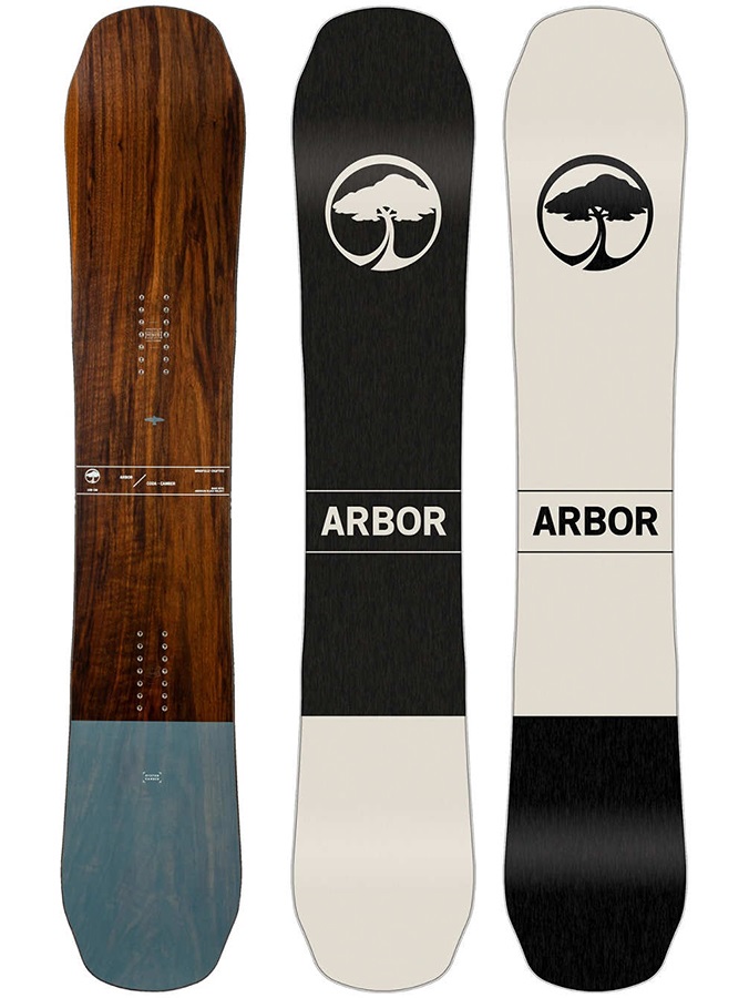 Arbor Coda Positive Camber Snowboard, 162cm 2020