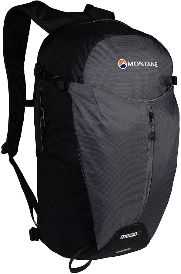 Montane Adult Unisex Mezzo Lightweight Day Pack/Backpack, 22l Charcoal