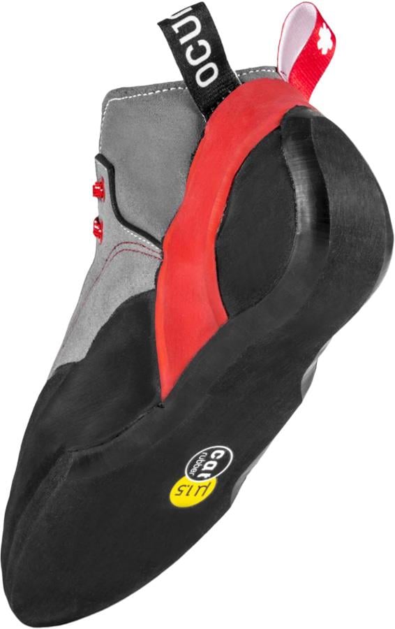 Ocun Jett Crack Rock Climbing Shoes, UK 8 EU 42 Grey