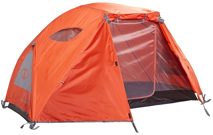 Poler One Man Tent Lightweight Hiking Poler Stuff 1 Man Tent, Burnt Orange