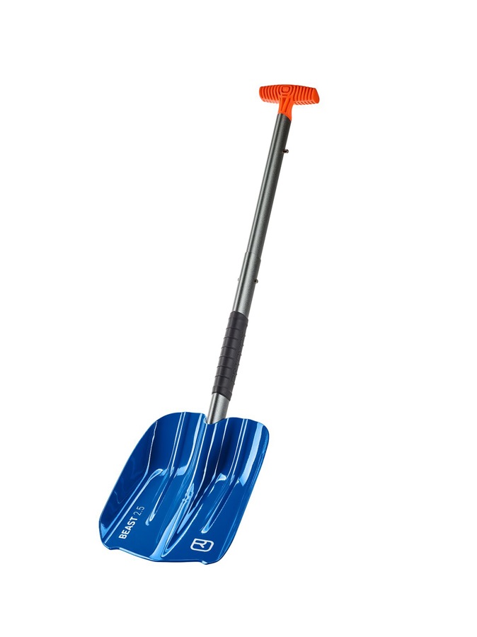 Ortovox Beast Extendible Avalanche Snow Shovel, 1 Size Safety Blue