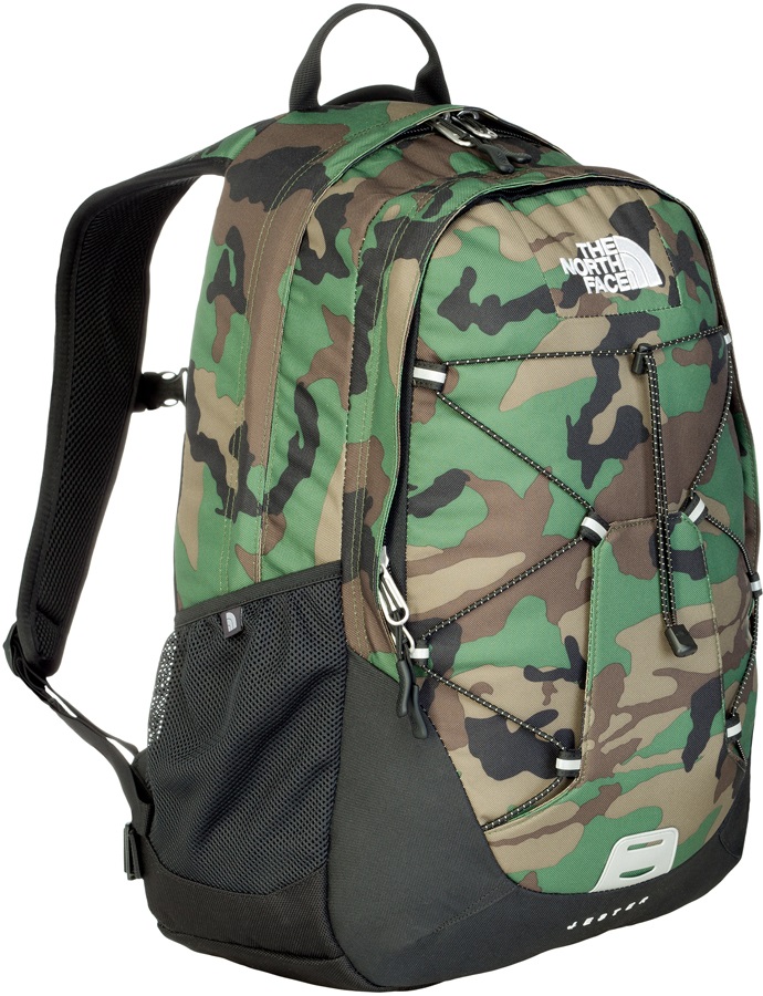 north face jester backpack green