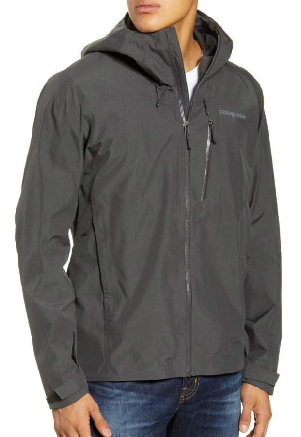 Patagonia Calcite Gore-Tex Paclite® Waterproof Shell Jacket, L Grey