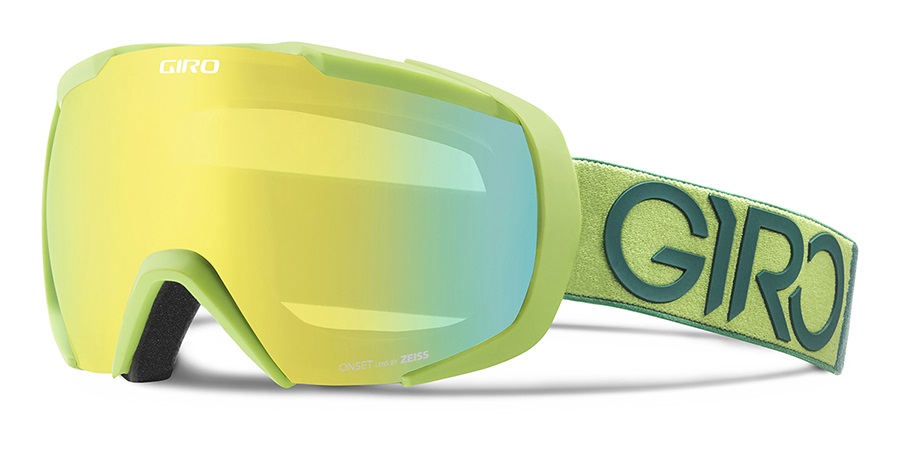 Giro Onset Ski/Snowboard Goggles, M/L, Lime Green Dual, Loden Yellow