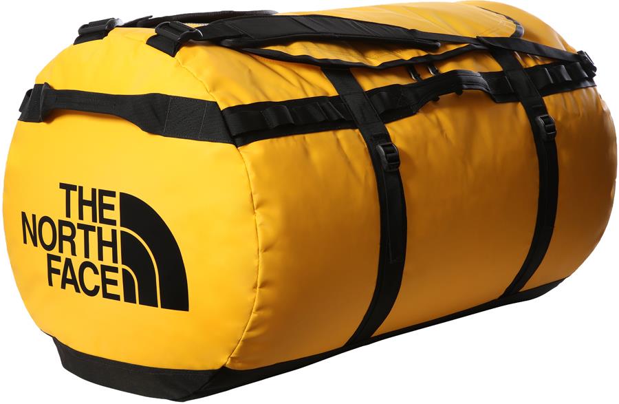 The North Face Base Camp Duffel Bag/Backpack, XXL Summit Gold/Black