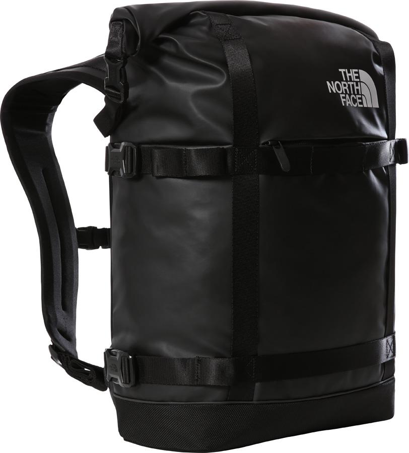 The North Face Commuter Pack Roll Top Urban Backpack, 20L TNF Black