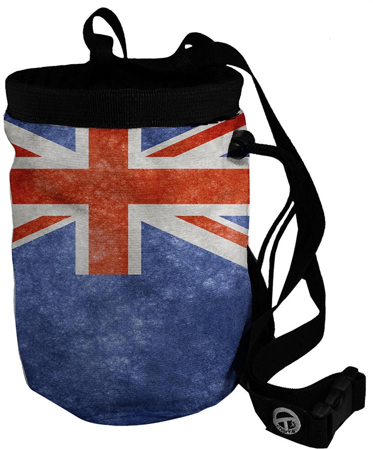 Charko Flag Bags Rock Climbing Chalk Bag, Regular New Zealand