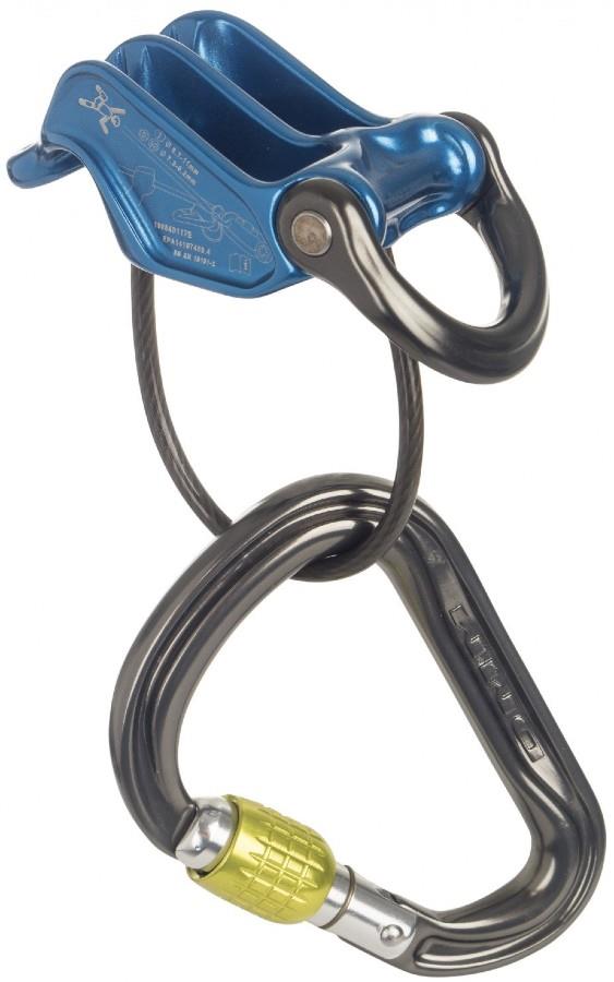 DMM Pivot & Phantom HMS Set Rock Climbing Belay Device, One Size Blue