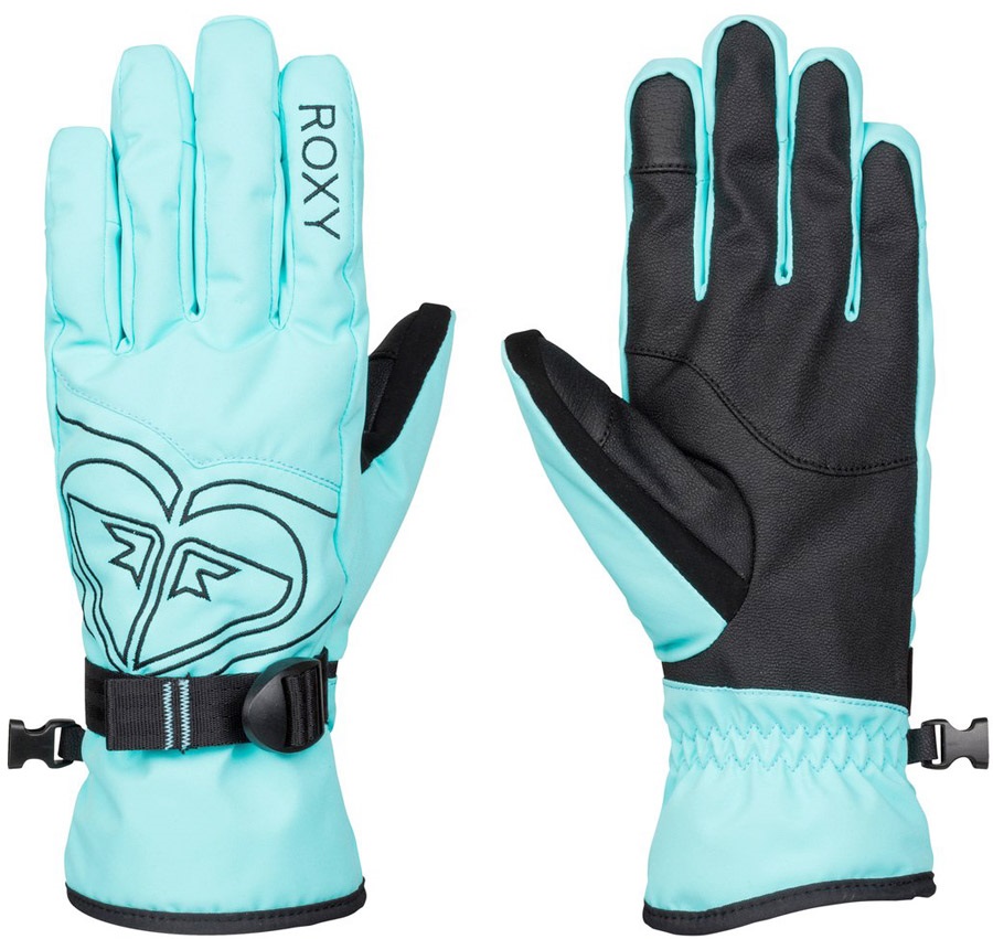 Roxy Popi Women's Snowboard/Ski Gloves, L, Blue Radiance