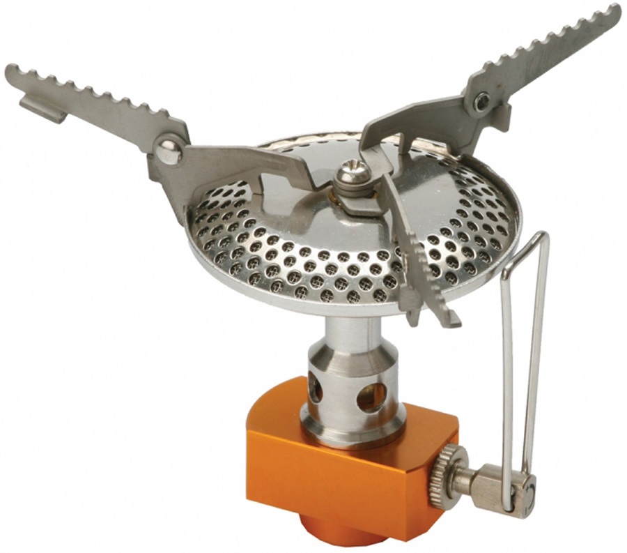 Vango Ultralight Gas Stove Compact Hiking Stove, Silver