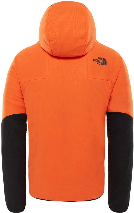 north face ventrix orange