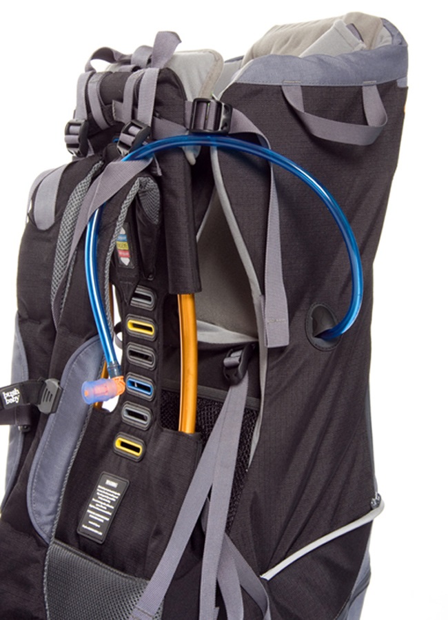 Bushbaby Pinnacle Child Carrier Hiking Backpack One Size Black/Grey