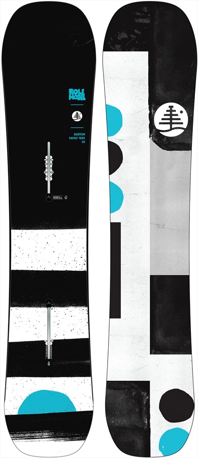 Burton Family Tree Role Model Kids Hybrid Camber Snowboard, 130cm 2019