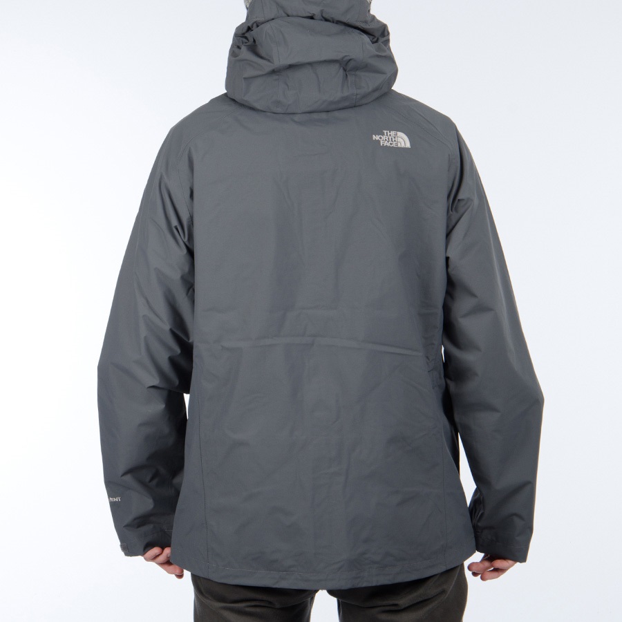 The North Face Stratos Men's HyVent Rain Shell Jacket, M, Grey