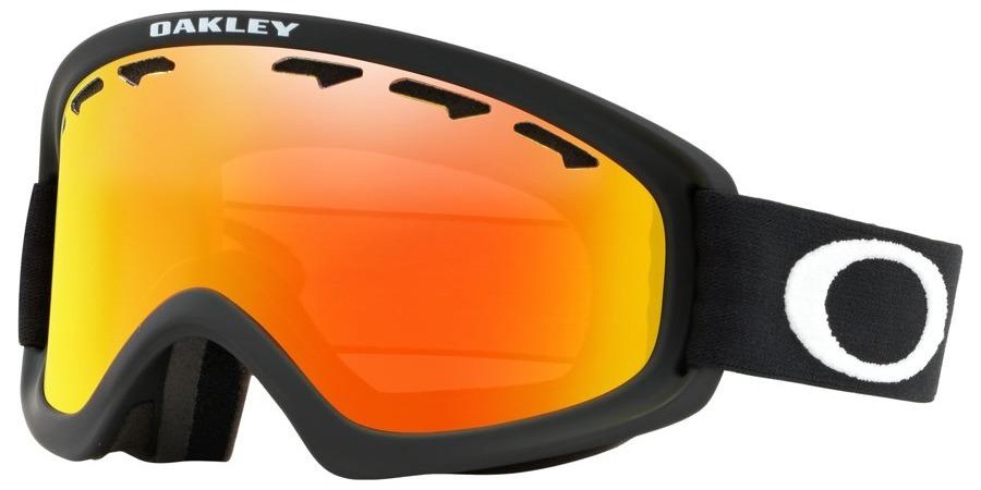 Oakley Adult Unisex O Frame 2.0 Pro Xs Matte Black, Fire Snowboard/Ski Goggles, Xs/S