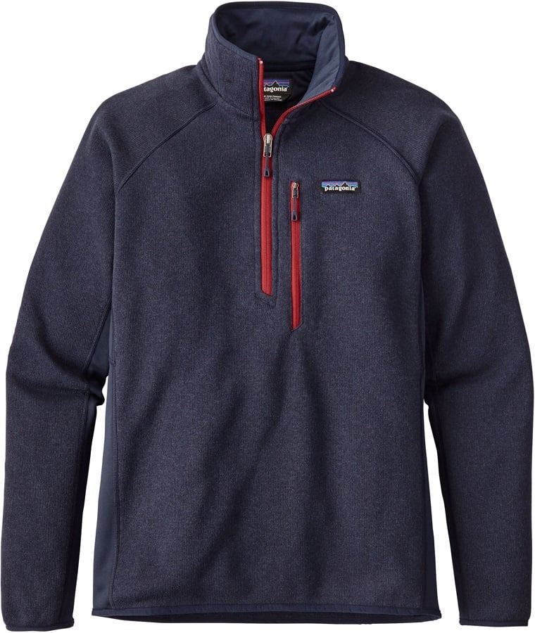 Patagonia Performance Better Sweater Fleece 1/4 Zip, S Navy Blue