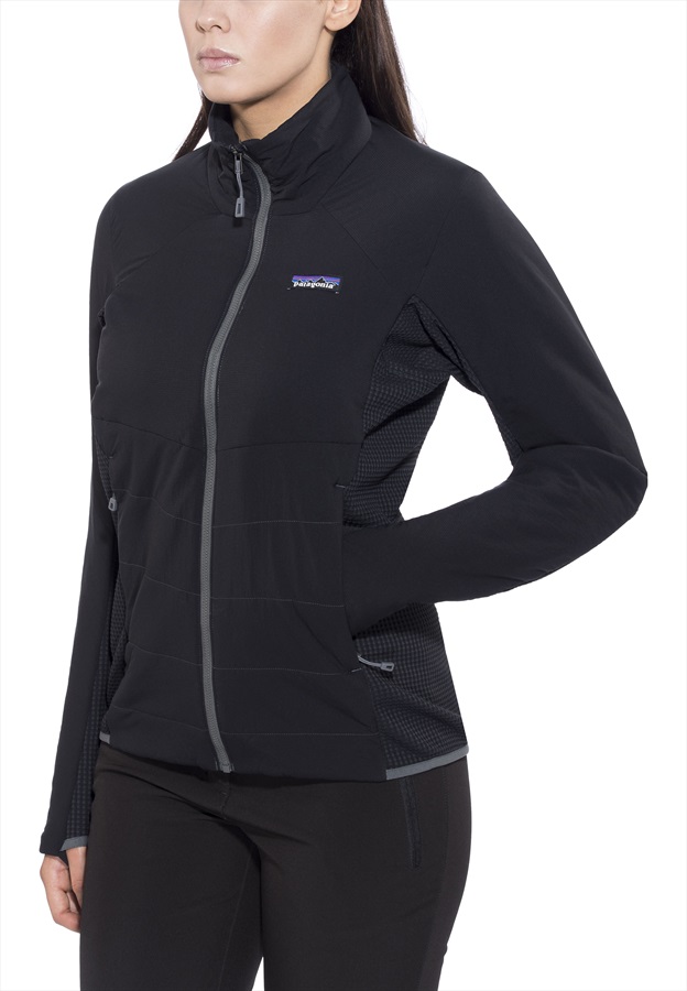 Patagonia Womens Nano Air Light Hybrid Insulated Jacket, L Black