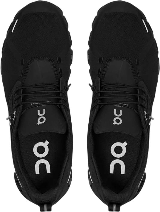 On Cloud Waterproof Men's Running Shoes, UK 10.5 All Black