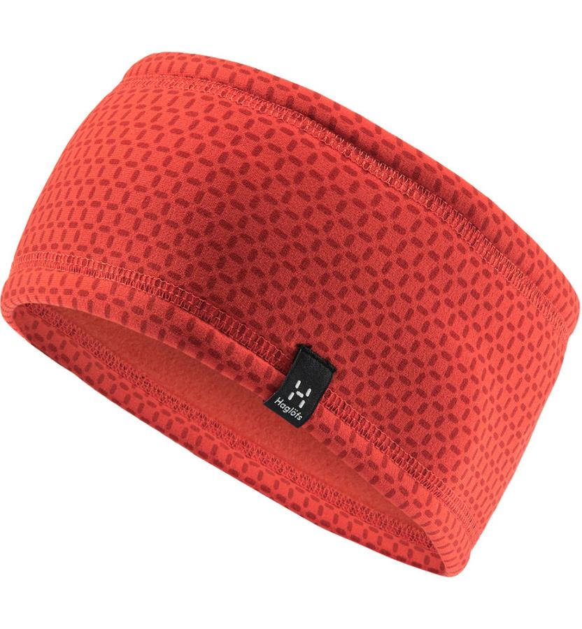 Haglofs Fanatic Sweatband Thermal Headband, S/M Habanero Red