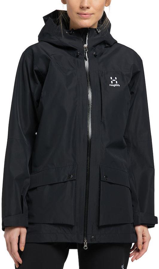 Haglofs Rubus Women's Waterproof Gore-Tex® Jacket, UK 14 True Black