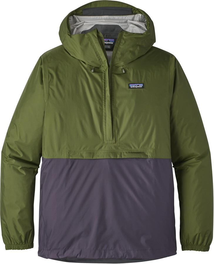 Patagonia Torrentshell Pullover Waterproof Jacket, S Sprouted Green