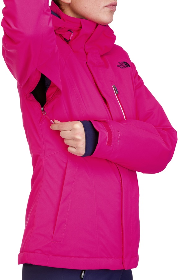 The North Face Jeppeson Womens Skisnowboard Jacket L Passion Pink 