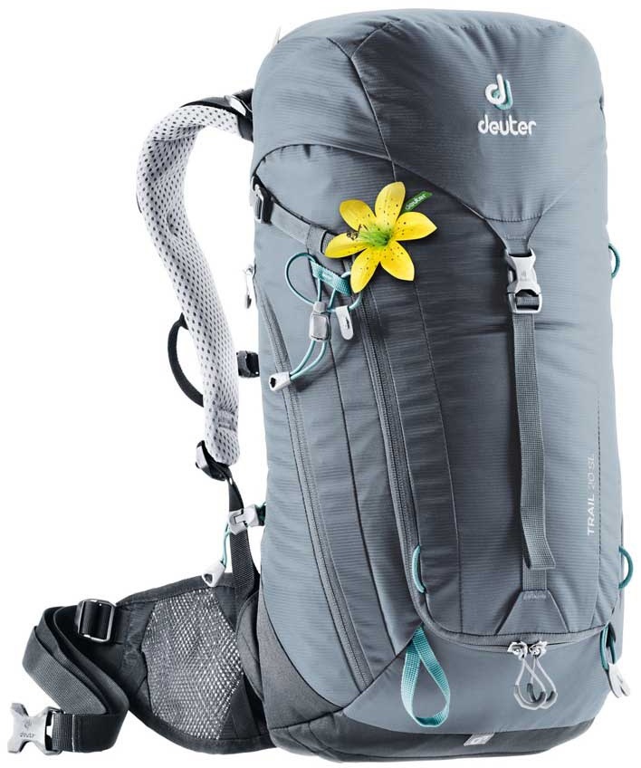 deuter Womens Trail 20 SL Hiking Backpack, 20L Graphite/Black