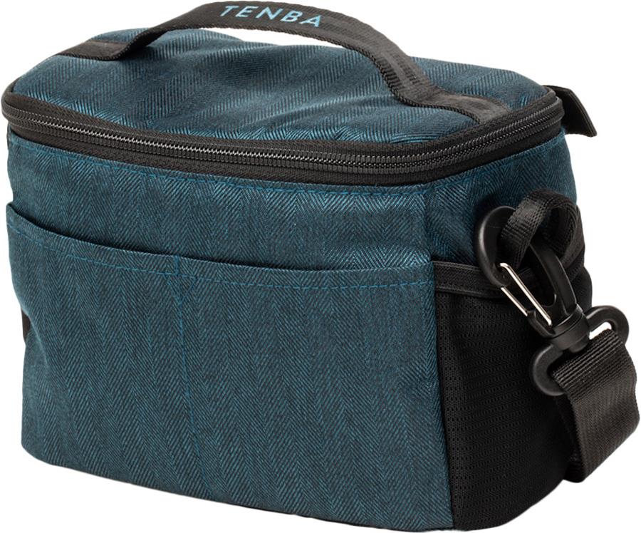 Tenba Bring Your Own Bag 7 Camera Backpack Insert/Shoulder Bag, Blue